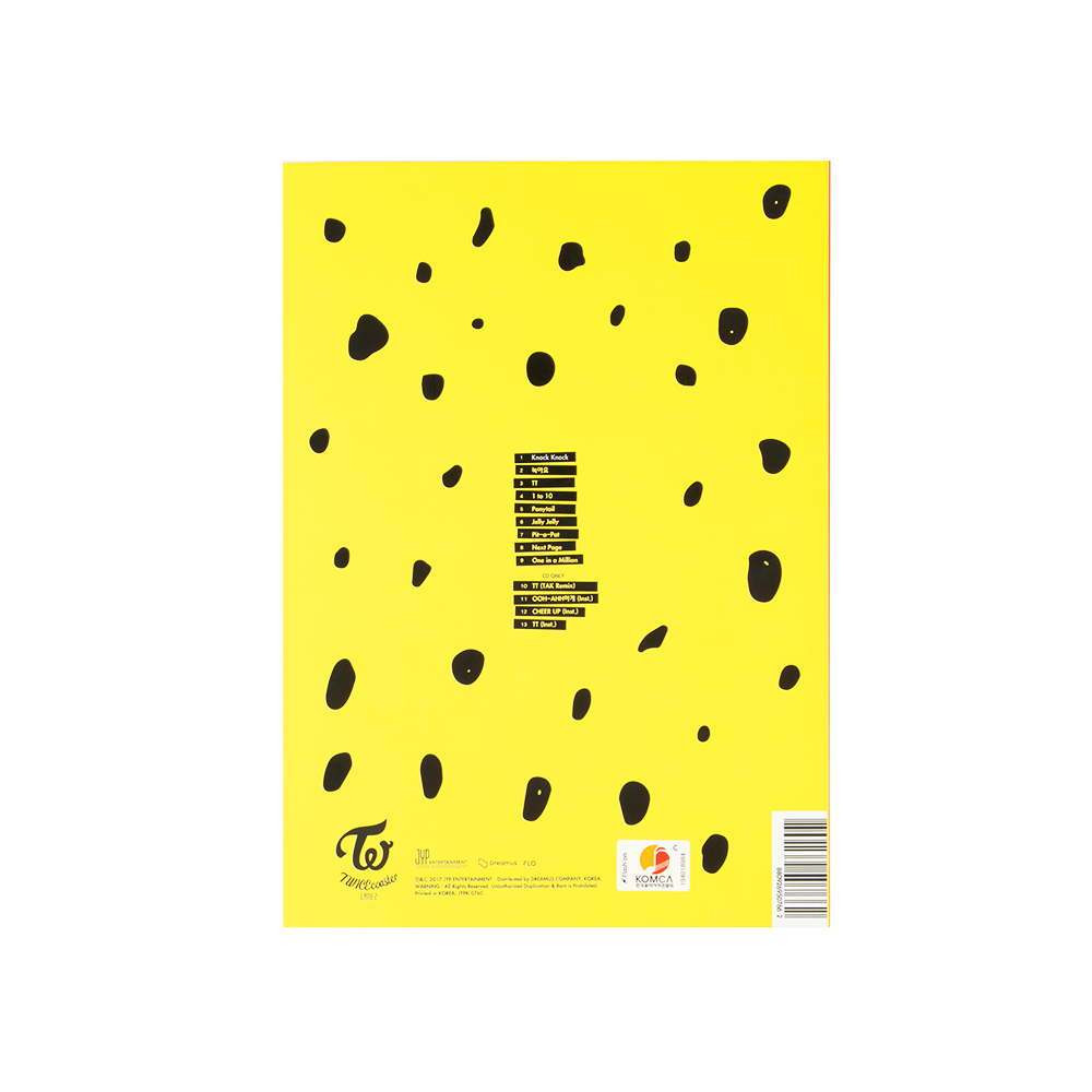 TWICECOASTER: L2(CD) BACK