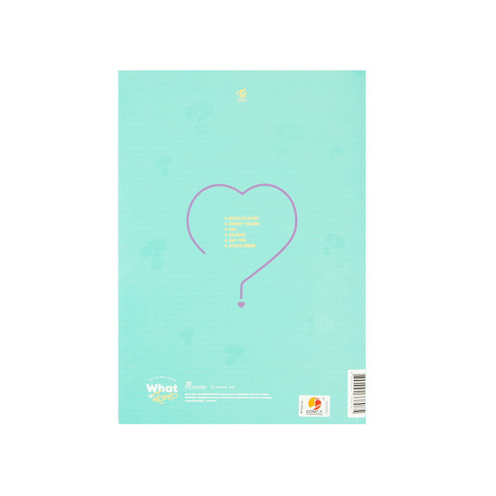 WHAT IS LOVE? (CD) BACK
