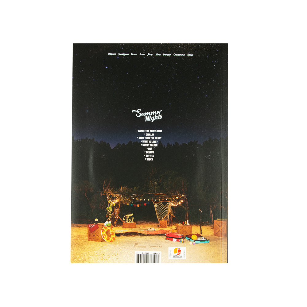 SUMMER NIGHTS (CD) BACK