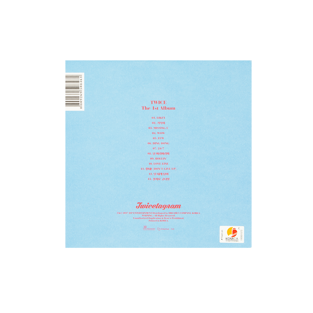 TWICETAGRAM (CD) BACK