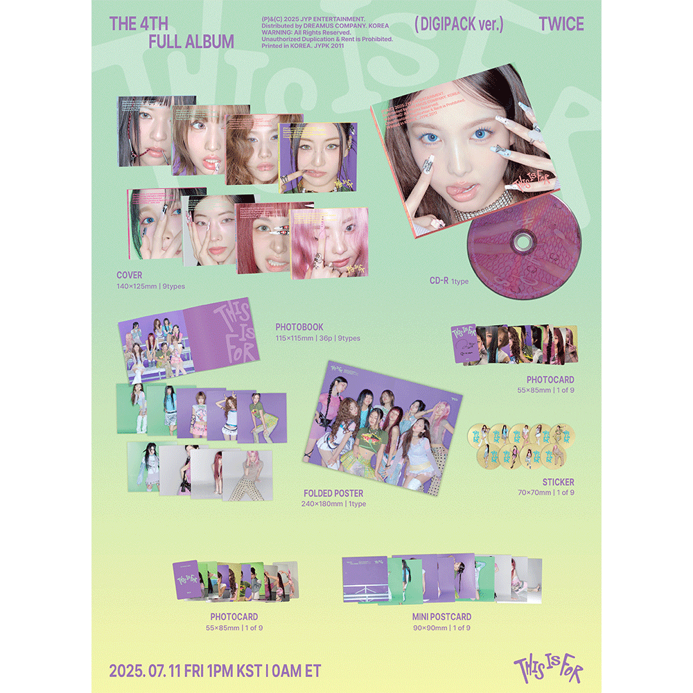 THIS IS FOR (DIGIPACK ver.) INSIDE